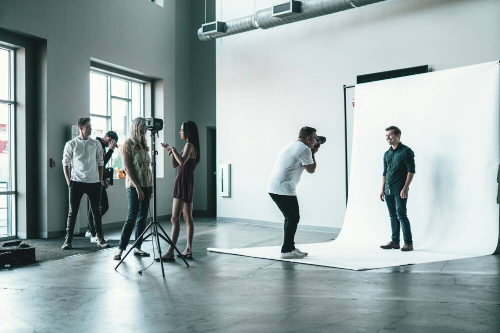 the Best Product Photography Studio of woman in black tank