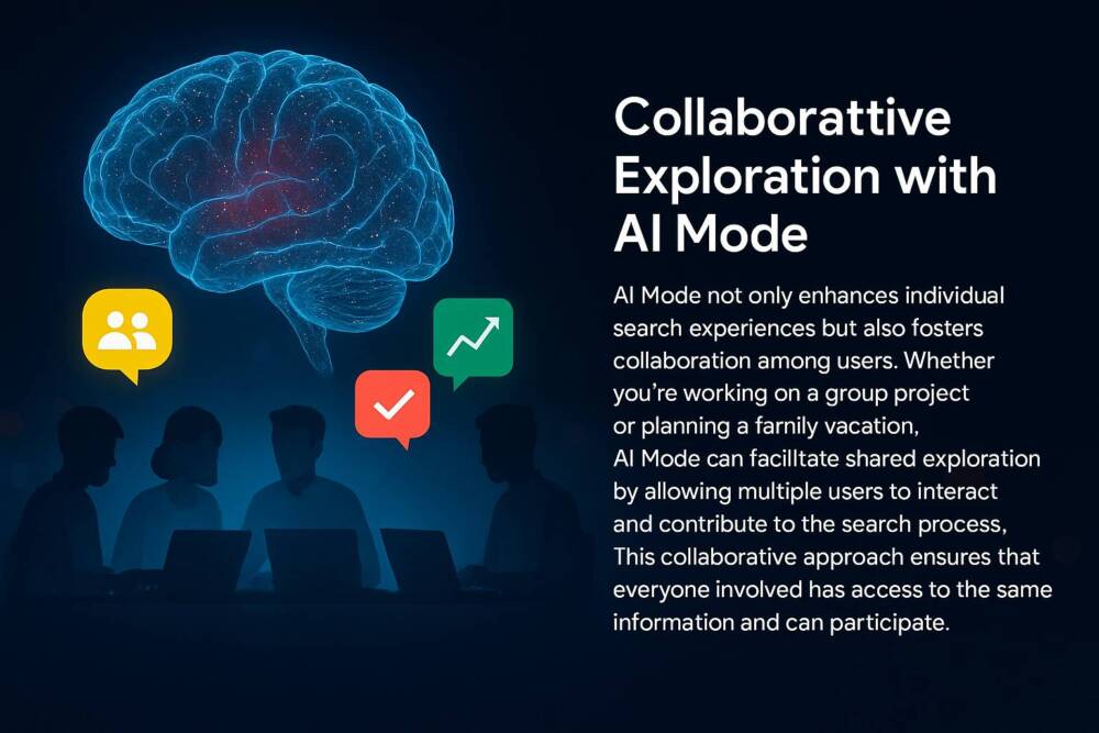 collaborative exploration with Google Search AI mode